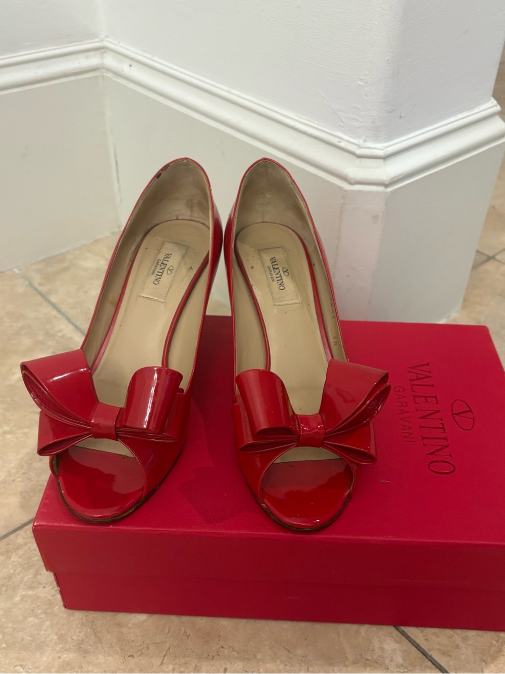 VALENTINO Bow D’Orsay Heels